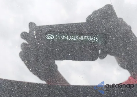 2021 Hyundai Santa Fe Limited z USA, uszkodzony, nr VIN 5NMS4DAL9MH353646